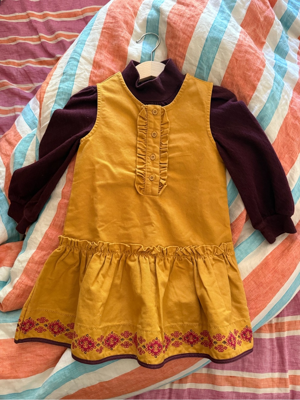 NWT Tea Collection Dress and Turtleneck Top